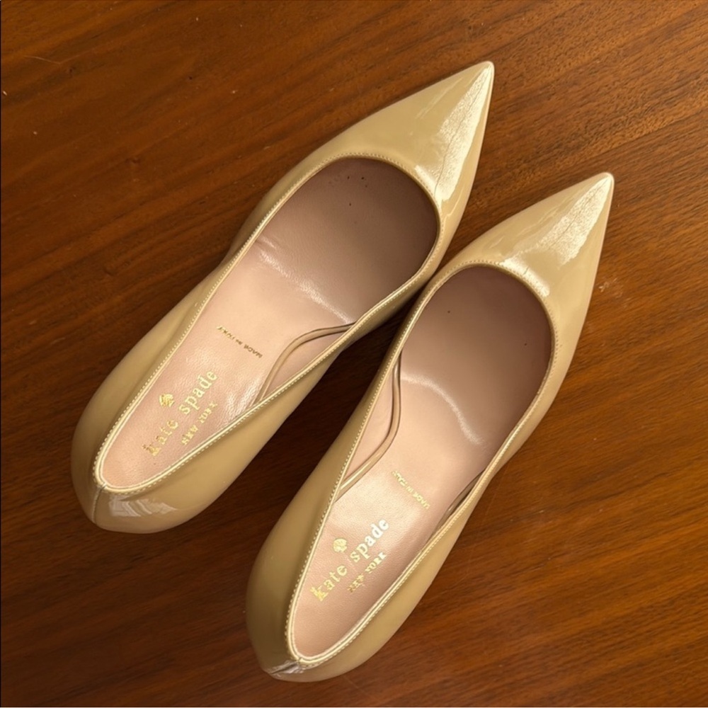 Kate Spade Tan Heels Elegant Design